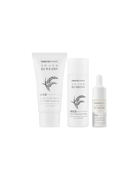 Rice Pure Glow Travel Kit