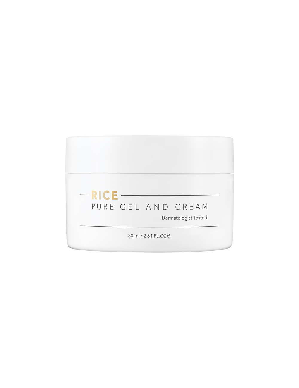 Rice Pure Gel and Cream